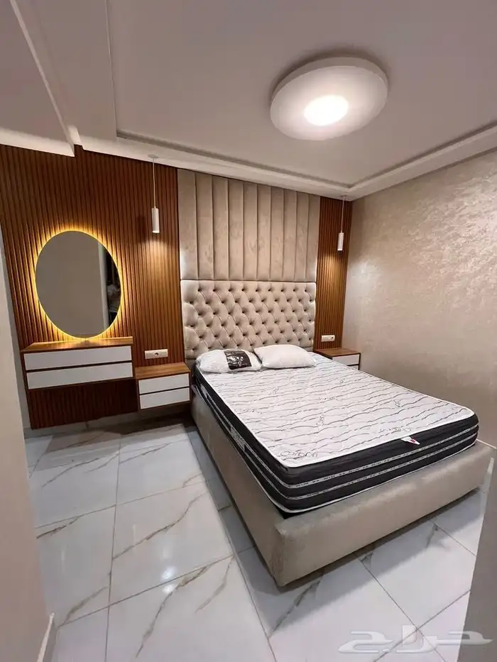 Bed background decoration 1
