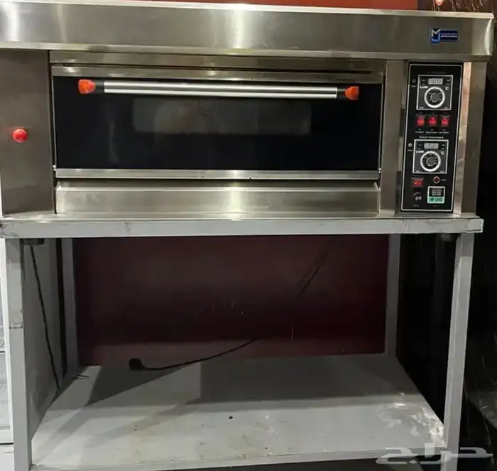 فرن بيتزا نضيف غاز وكريب وسخان وجرل غاز للبيع 1