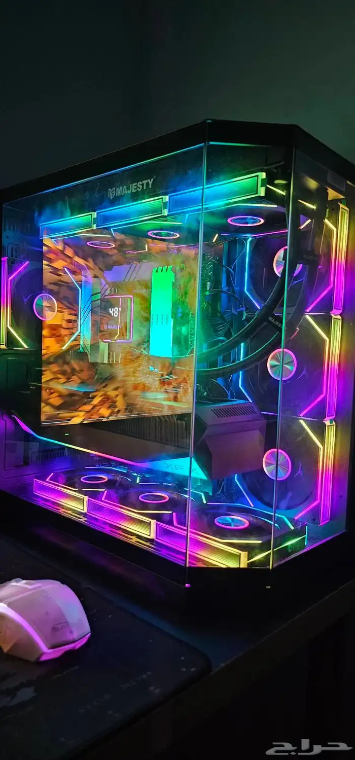 RX 9070 XT I9 13KF 5TB PC قوي 8