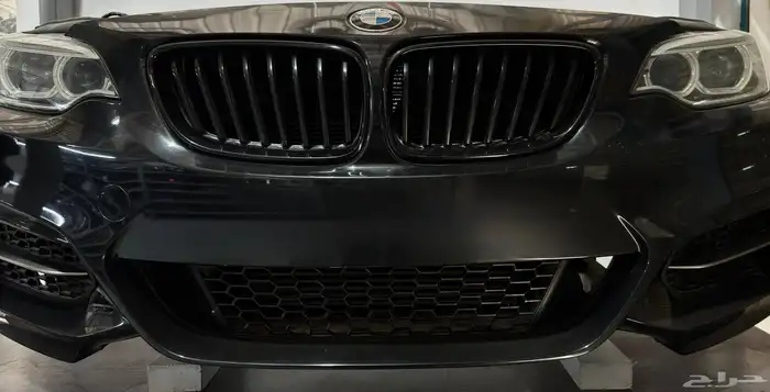 صدام بي ام 235i 3