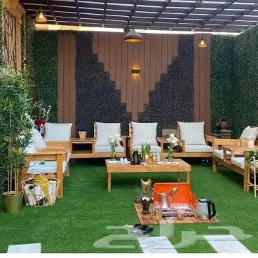 جلسات مظلات عشب صناعي 8