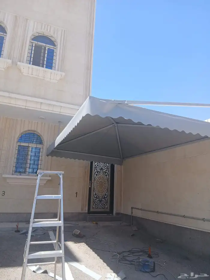 Sandwich panel awnings 1