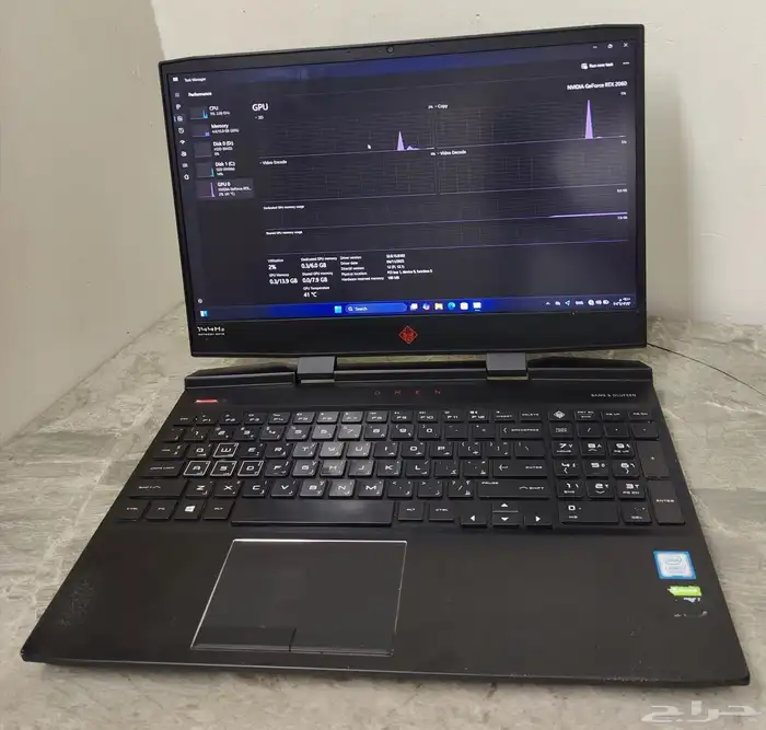 جهاز لابتوب العاب Hp Garming 2