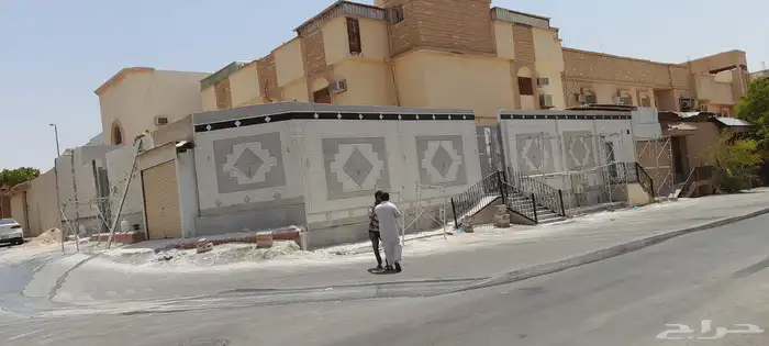 لياسة ملونة بديل الحجر الطبيعي وديكورات خارجية تغنيك 4