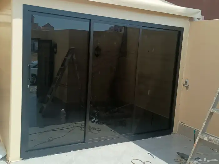 المنيوم شبابيک ابواب بلکونات شتر زجاج دبل و سکريت شباک سحاب 4