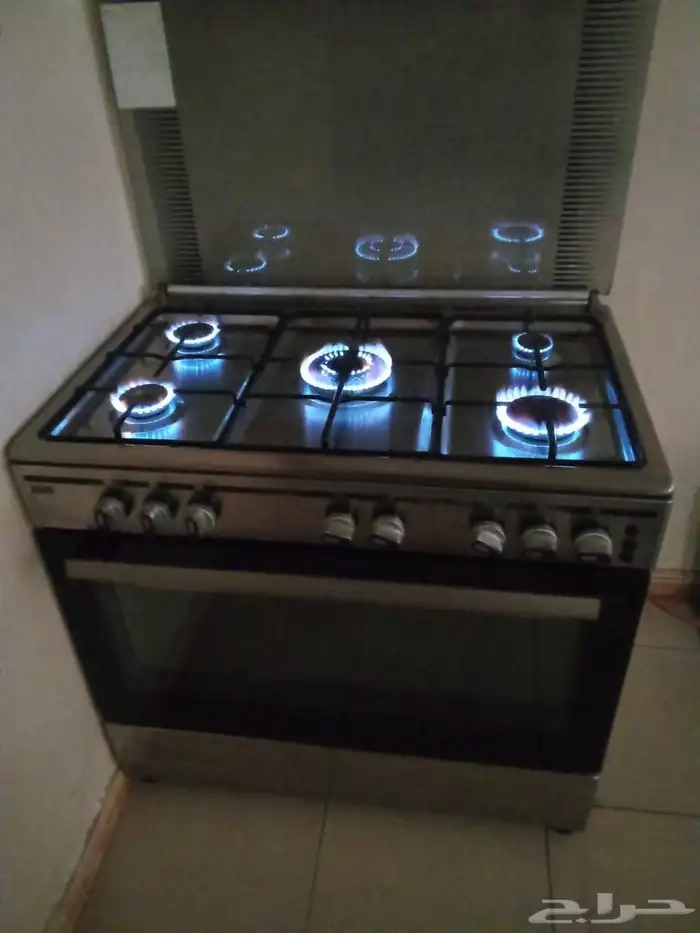 فرن غاز 5 عيون نضيفه 3