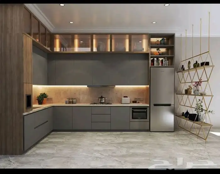 Custom kitchens German sheet metal private sector modern 6