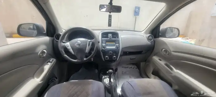 نيسان صني موديل 2019 مكينه قير بحاله ممتازه جدا مكيف بارد 8