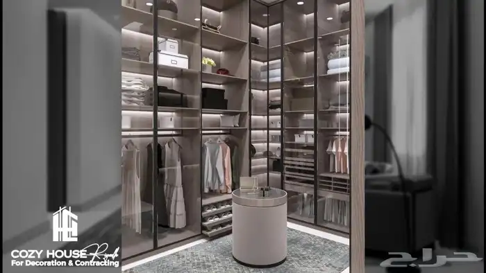 Bedroom design with bathroom and dressing room 1