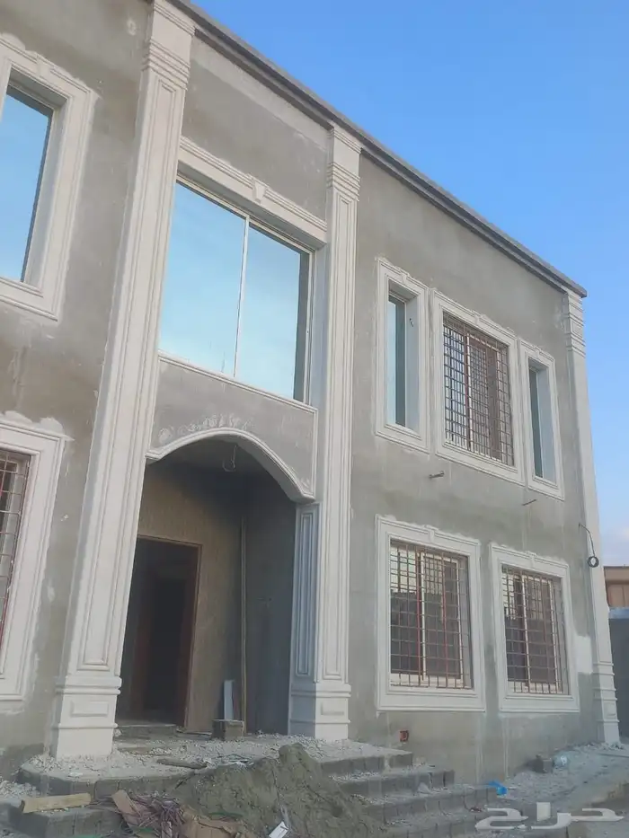 ديكورات خارجي سمنت ابيض وبطحا ارياض بديل الحجر عزويا وشببيك 5