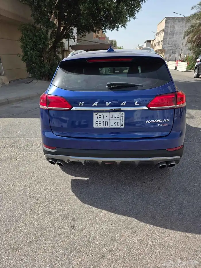 Haval H6 2020 model in attractive blue 5