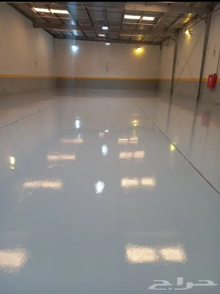 Epoxy floors and marking of parking lots warehouses and stor 1