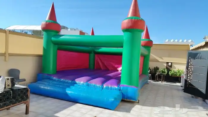 Water slide for daily rent soap field 7