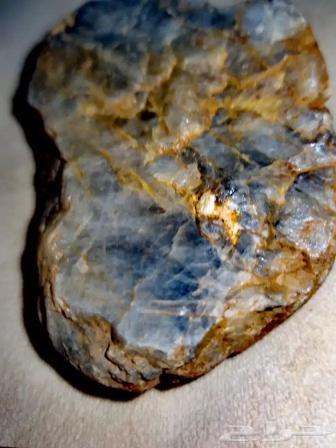 حجر الجمال الأزرق.Blue stone 4