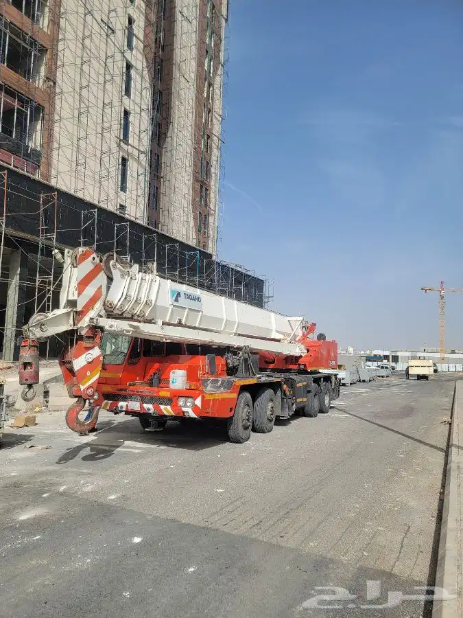 Crane for rent and forklift 2